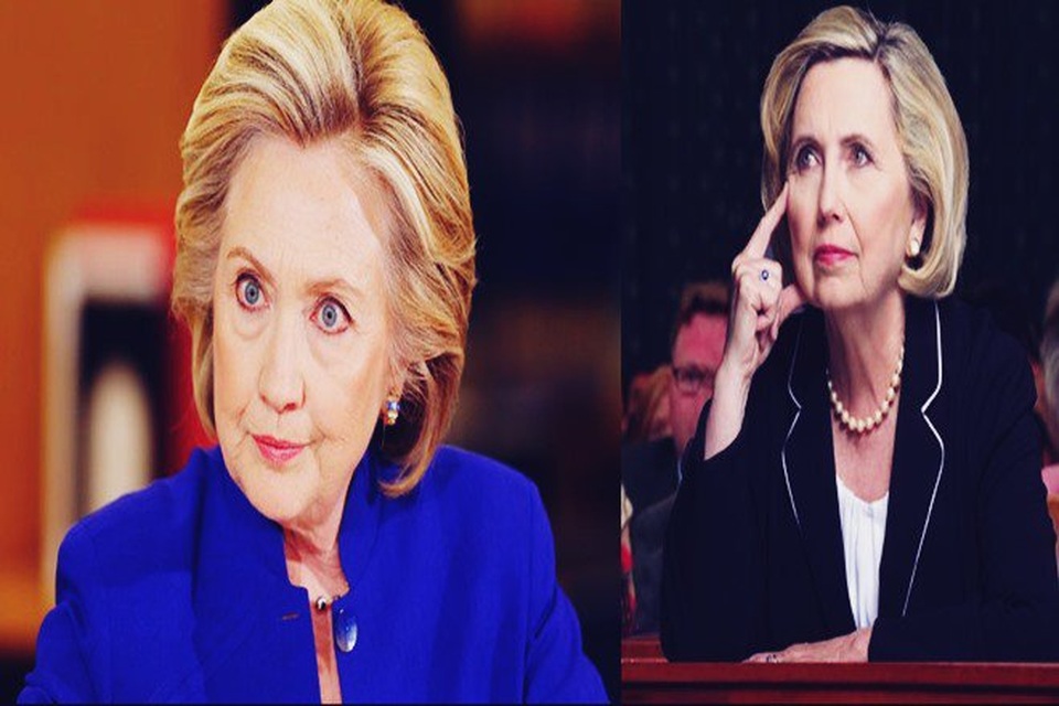 Nghi án mượn người đóng thế bà Clinton: Người trong cuộc lên tiếng - 1
Ứng viên tổng thống Mỹ Hillary Clinton (trái) và nữ nghệ sĩ bản sao Teresa Barnwell. (Ảnh: Getty)