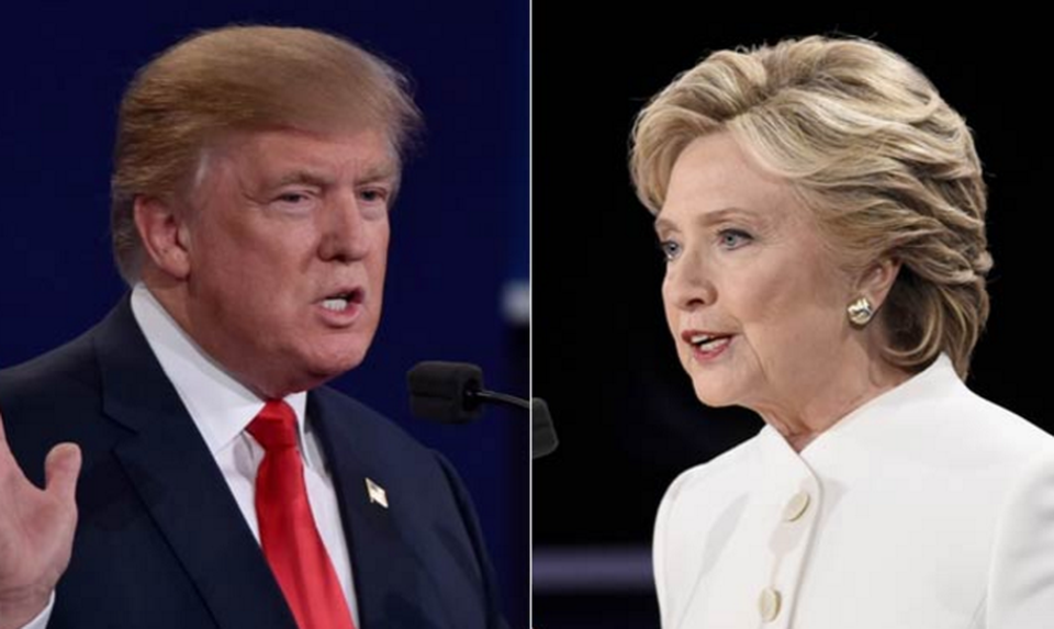 Bà Clinton nới rộng khoảng cách với ông Trump sau khi được FBI "giải oan" - 1
Hai ứng viên tổng thống Mỹ. (Ảnh: Getty)