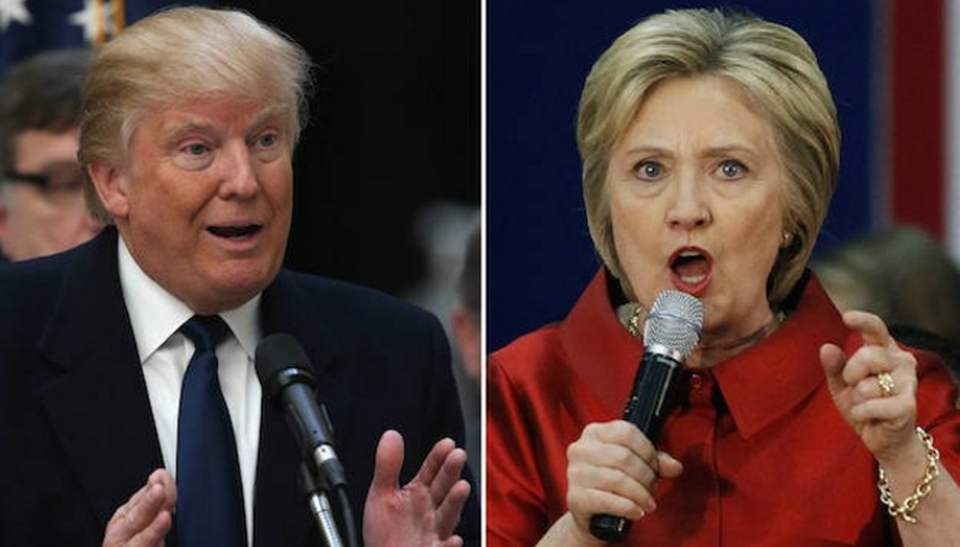 
Hai ứng viên tổng thống Mỹ. (Ảnh: AFP)
