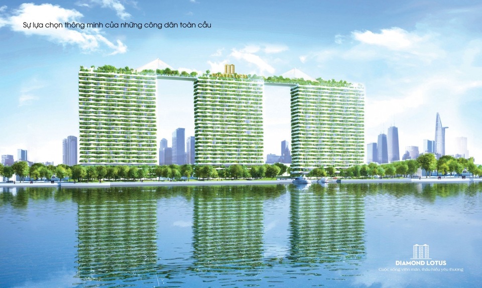 Phúc Khang Corporation ghi dấu ấn hướng ngoại bằng cách mang tiêu chuẩn Xanh của Mỹ vào chuỗi căn hộ Diamond Lotus