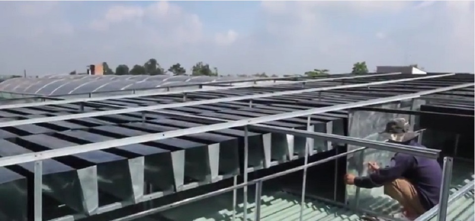 Độc đáo với thiết bị "bẫy nhiệt" năng lượng mặt trời để sấy khô - 3 Độc đáo với thiết bị "bẫy nhiệt" năng lượng mặt trời để sấy khô - 3