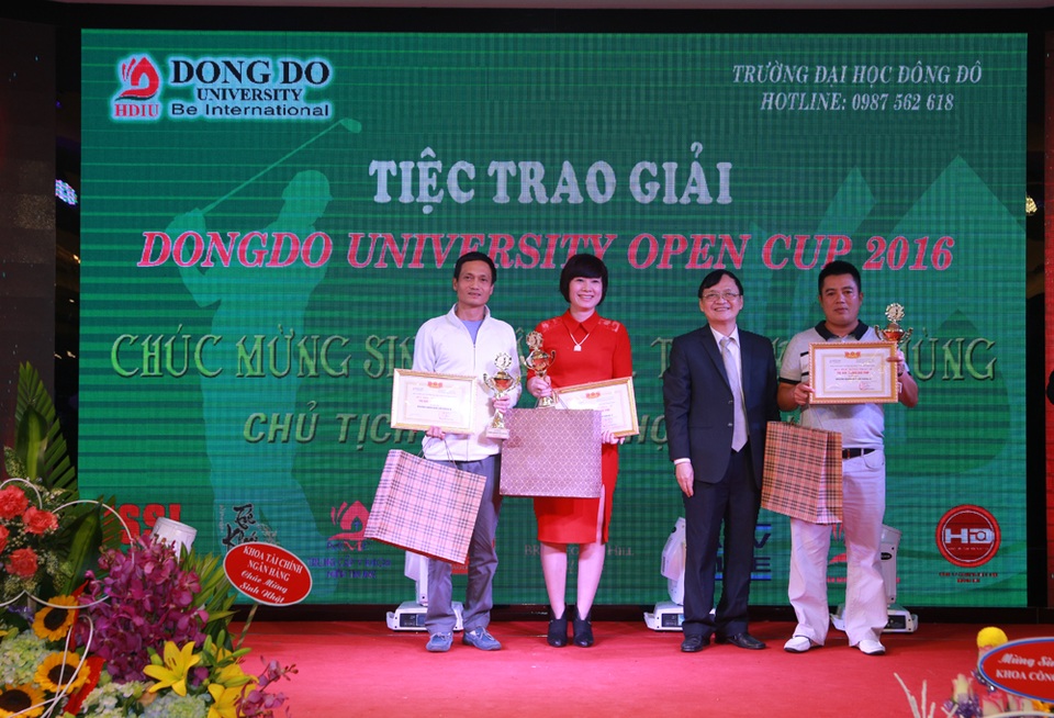 Chính thức khởi tranh giải Golf DongDo University Open Cup 2016 - 1 Chính thức khởi tranh giải Golf DongDo University Open Cup 2016 - 1