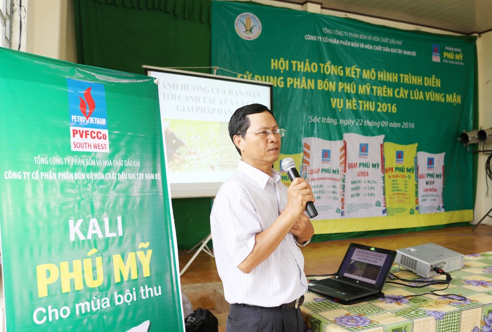 Quy trình sử dụng Phân bón Phú Mỹ hợp lý cho cây lúa vùng xâm nhập mặn đạt hiệu quả cao - 2