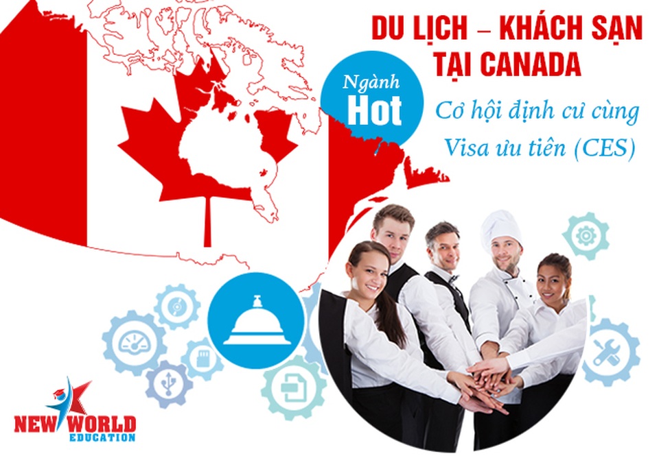 Du lịch – Khách sạn ngành Hot cơ hội việc làm và đinh cư tại Canada 2017 - 1