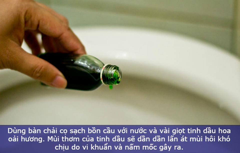 Mẹo đơn giản "đánh bay" mùi hôi bồn cầu - 6