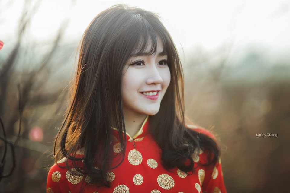 Trọn bộ ảnh Tết của hot girl Việt xuất hiện trên Reuters - 2 Trọn bộ ảnh Tết của hot girl Việt xuất hiện trên Reuters - 2