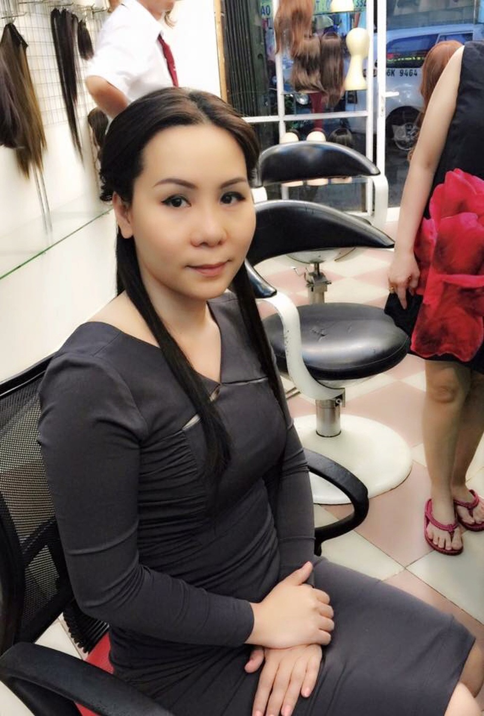 Kim Chi "lộ" mặt mộc - 4