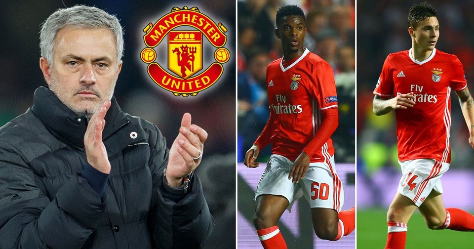 MU chi gần 70 triệu euro để sở hữu bộ đôi của Benfica - 1 HLV Mourinho sắp đón hai cầu thủ từ Benfica