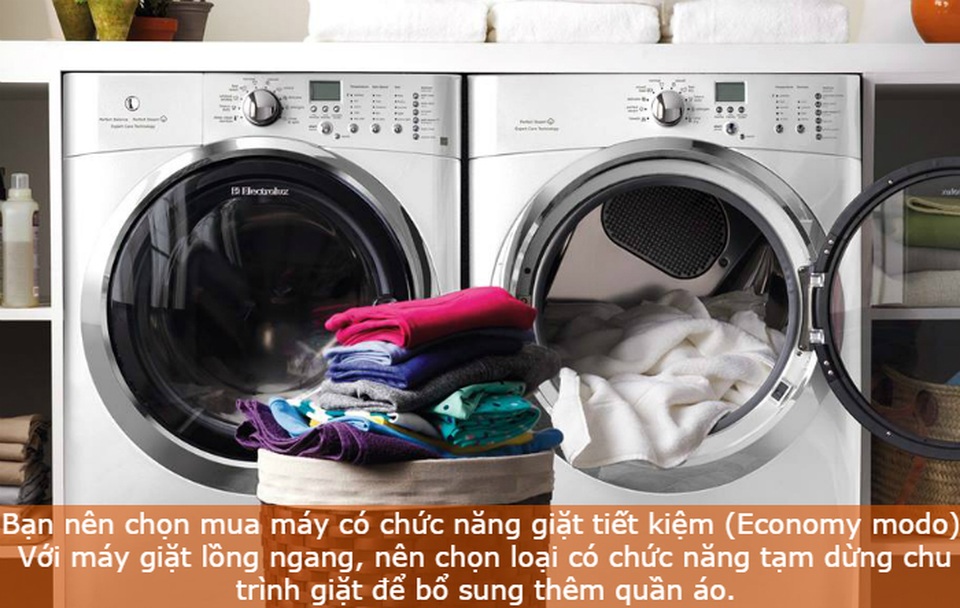 Mách bạn cách sử dụng máy giặt tiết kiện điện, nước - 1