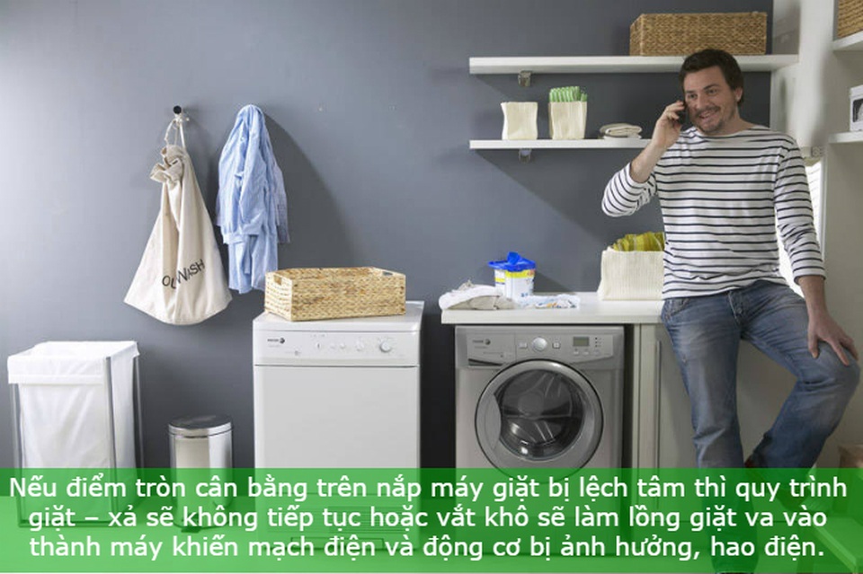 Mách bạn cách sử dụng máy giặt tiết kiện điện, nước - 2
