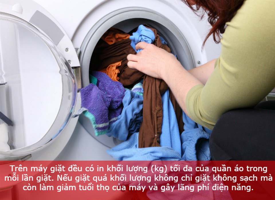 Mách bạn cách sử dụng máy giặt tiết kiện điện, nước - 7