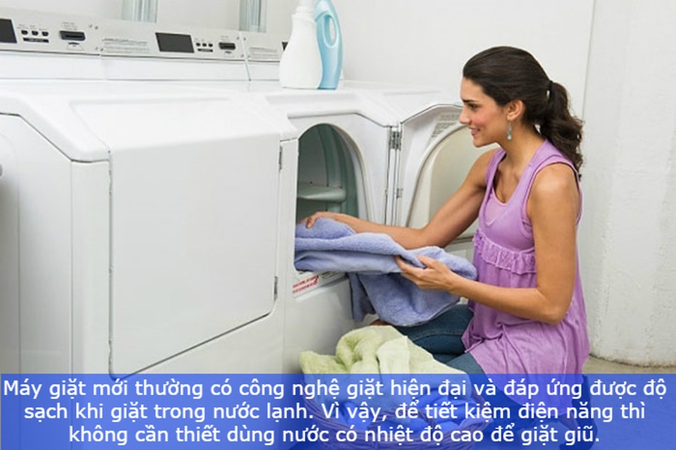 Mách bạn cách sử dụng máy giặt tiết kiện điện, nước - 8