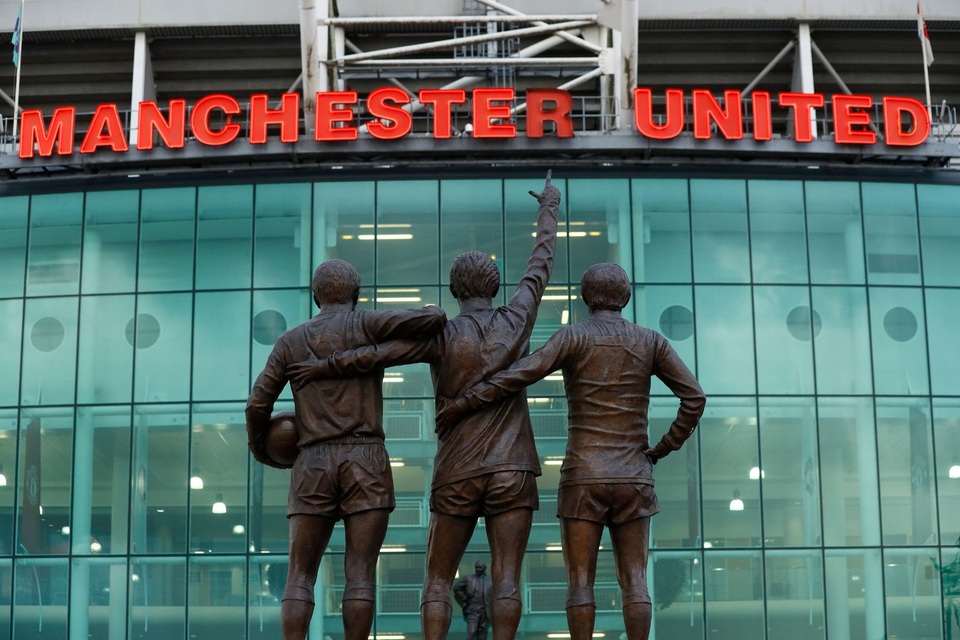 
Old Trafford trước giờ bóng lăn. Đây mới là trận đầu tiên của MU trên sân nhà tại cúp châu Âu mùa giải năm nay
