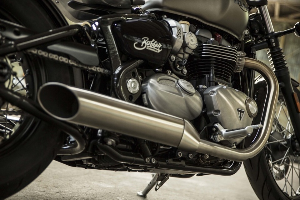 Triumph giới thiệu dòng Bonneville Bobber 2017 động cơ 1.200cc - 4 Triumph giới thiệu dòng Bonneville Bobber 2017 động cơ 1.200cc - 4