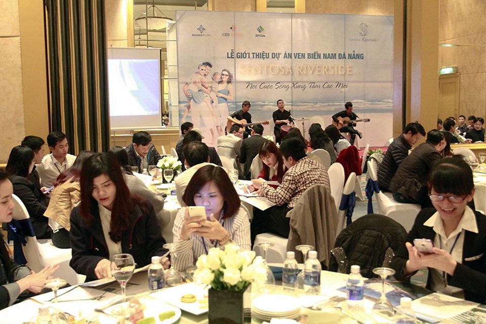 Rất nhiều nhà đầu tư phía Bắc quan tâm tới dự án Sentosa Riverside