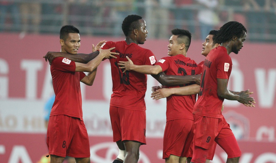 
Hải Phòng chấp nhận về nhì tại V-League 2016 - Ảnh: Gia Hưng
