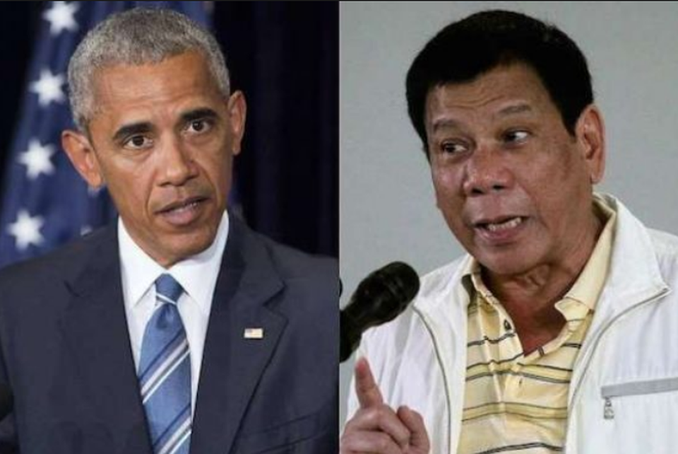 Ông Obama đã nói gì với Tổng thống Philippines trong 2 phút “chạm mặt”? - 1
Tổng thống Mỹ Barack Obama (trái) và Tổng thống Philippines Rodrigo Duterte. (Ảnh: Getty)