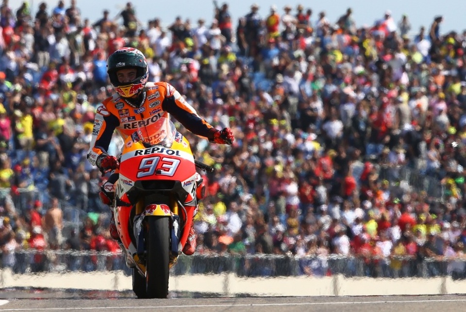 Marc Marquez thắng tuyệt đối tại chặng 14 MotoGP 2016 - 1 Marc Marquez thắng tuyệt đối tại chặng 14 MotoGP 2016 - 1