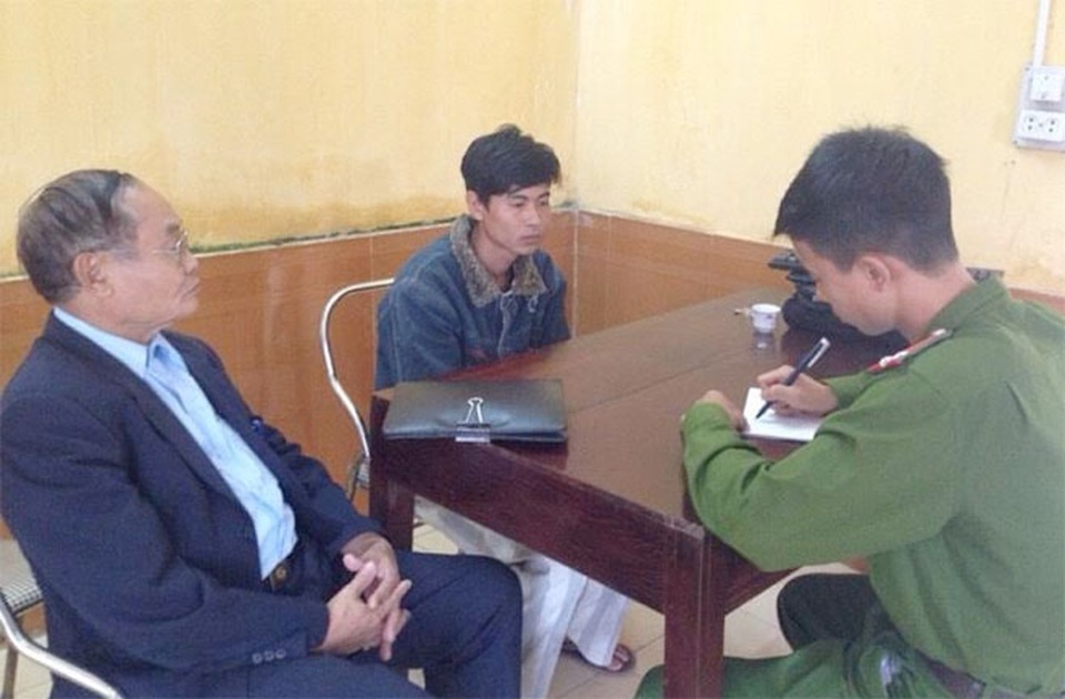 Đối tượng Đạt tại Phòng PC 45 Công an tỉnh Hải Dương.