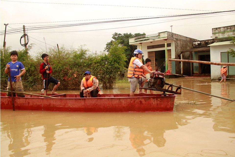 
Miền Trung nguy cơ tiếp tục mưa lũ lớn. (Ảnh: Doãn Công)
