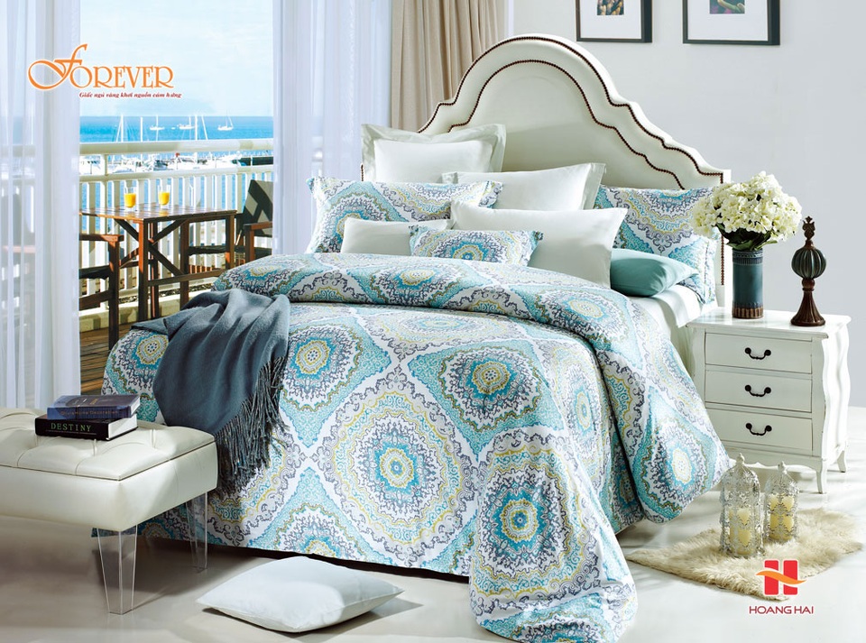 Chăn ga gối đệm - Điểm nhấn sáng tạo trong không gian phòng ngủ - 1