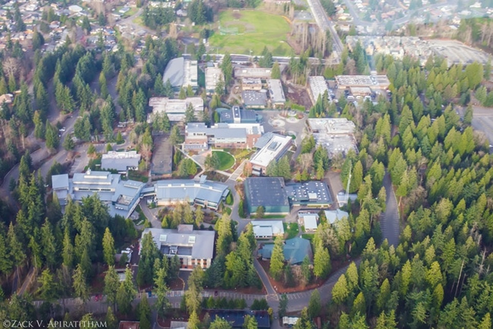 Hội thảo tuyển sinh trường Green River College bang Washington - 1 Khuôn viên Trường cao đẳng Green River College