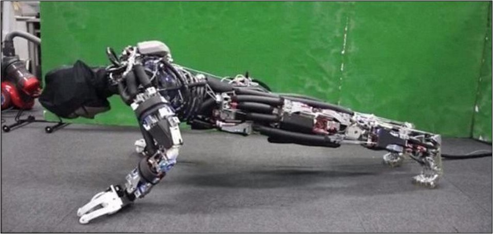 Robot biết chống đẩy và... toát cả mồ hôi - 1
Kengoro đang thực hiện các động tác chống đẩy. Ảnh: ĐH Tokyo/ YouTube/IEEE Spectrum