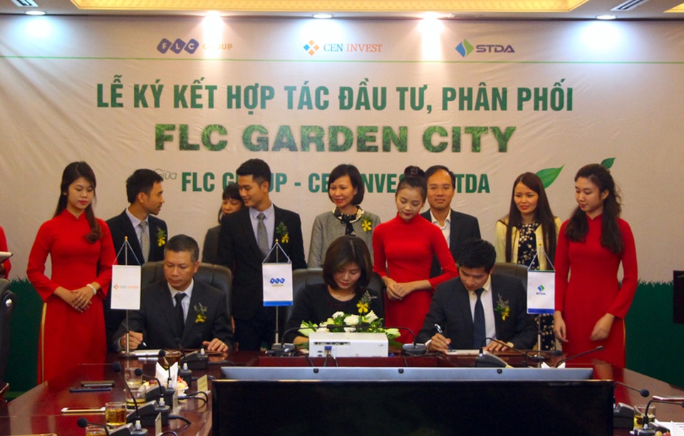 FLC GROUP, CENINVEST & STDA kí kết hợp tác đầu tư phân phối FLC Garden City - 2