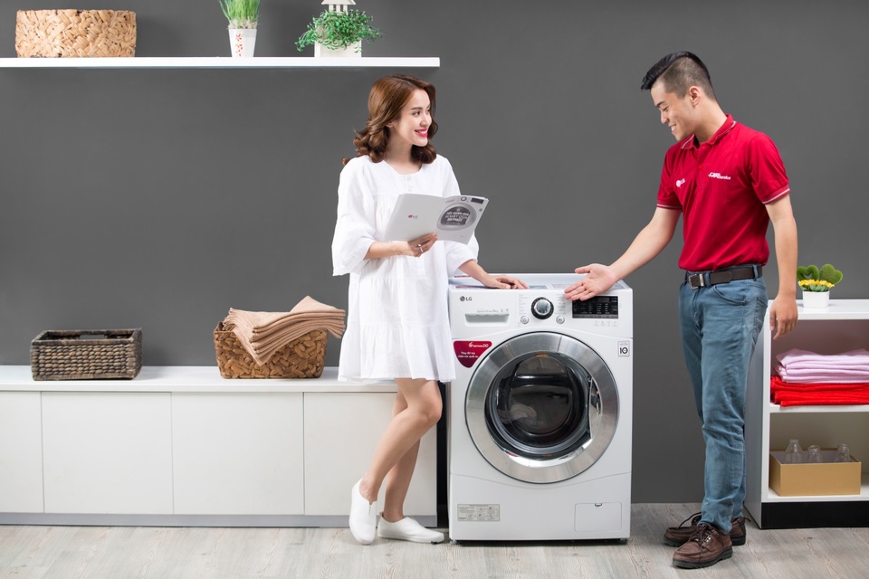 
Máy giặt lồng ngang của LG bảo hành 10 năm và được chứng nhận 22 năm động cơ bền bỉ từ VDE Germany.
