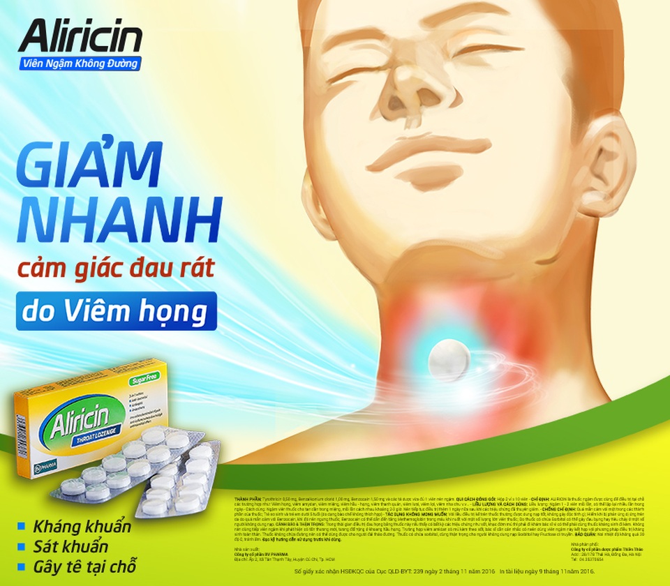 Truy tìm “thủ phạm” gây tái phát viêm họng liên tục - 1
Tham khảo thêm chi tiết tại link sau: Tribenhviemhong.com