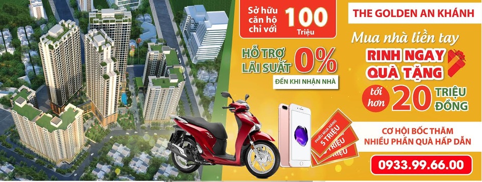 “Mua nhà liền tay, rinh ngay quà tặng” cùng The Golden An Khánh - 1
