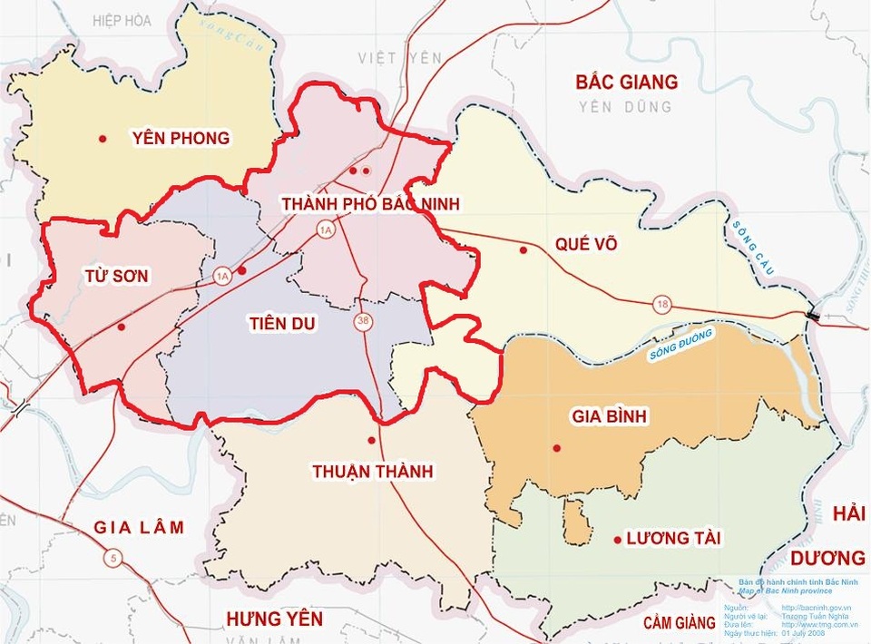 Đầu tư bất động sản Bắc Ninh - tại sao không? - 1
Cách không xa thủ đô Hà Nội, thành phố Bắc Ninh có những lợi thế mà không tỉnhthành nào có được