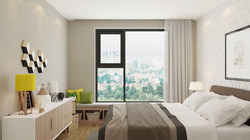 Tất cả các căn hộ An Bình City đều thiết kế rộng thoáng đón nắng và đón sáng tự nhiên