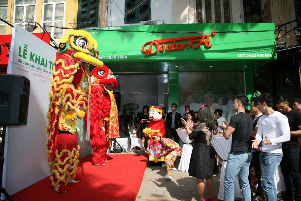 
Hình ảnh khai trương hệ thống siêu thị thực phẩm chức năng Doctor A
