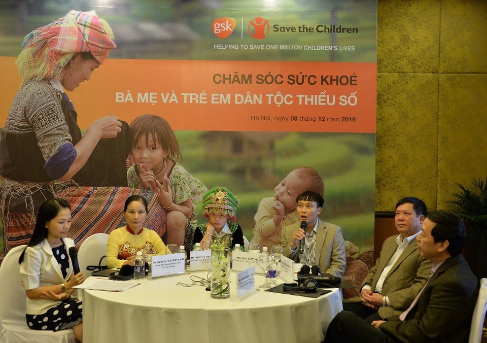 Thực trạng y tế tại tỉnh Yên Bái được trao đổi tại buổi thảo luận “Chăm sóc sức khoẻ bà mẹ và trẻ em dân tộc thiểu số”.