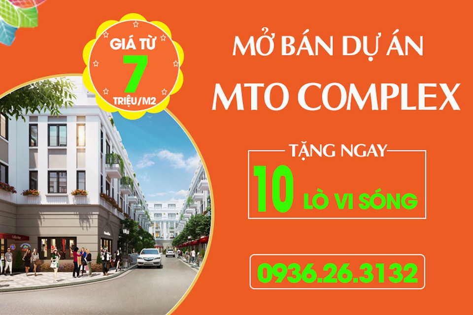 Mở bán liền kề MTO Complex Phúc Yên chỉ từ 7 triệu/m2 - 1
