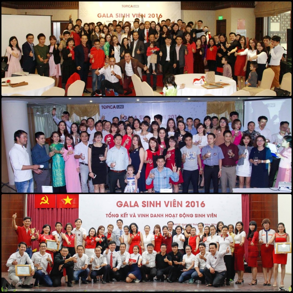 Gala sinh viên 2016 - Sự kiện lớn nhất năm dành cho sinh viên trực tuyến toàn quốc - 1 Không khí Gala SV2016 ấm áp vui tươi tại cả ba miền.
