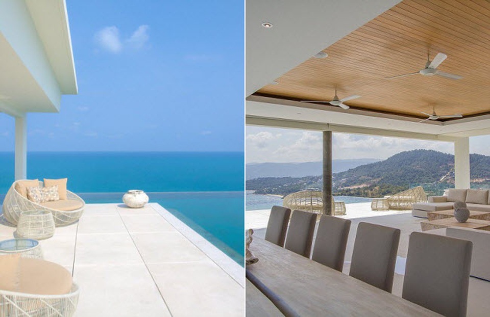 Biệt thự Villa Garuda được bao quanh bởi rừng nguyên sơ và những bãi biển cát trắng tuyệt đẹp. Du khách có thể vừa tắm nắng ngoài trời vừa chiêm ngưỡng cảnh đẹp xung quanh. Chi phí tại đây từ 2.380 đến 3.440 Euro/đêm.