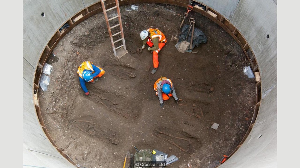 Các hài cốt từ nạn dịch hạch thế kỷ 14