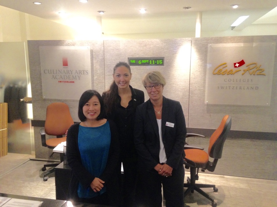 
Du học BB Cầu Xanh, thăm và làm việc tại trường Cesar Ritz và tập đoàn SEG
