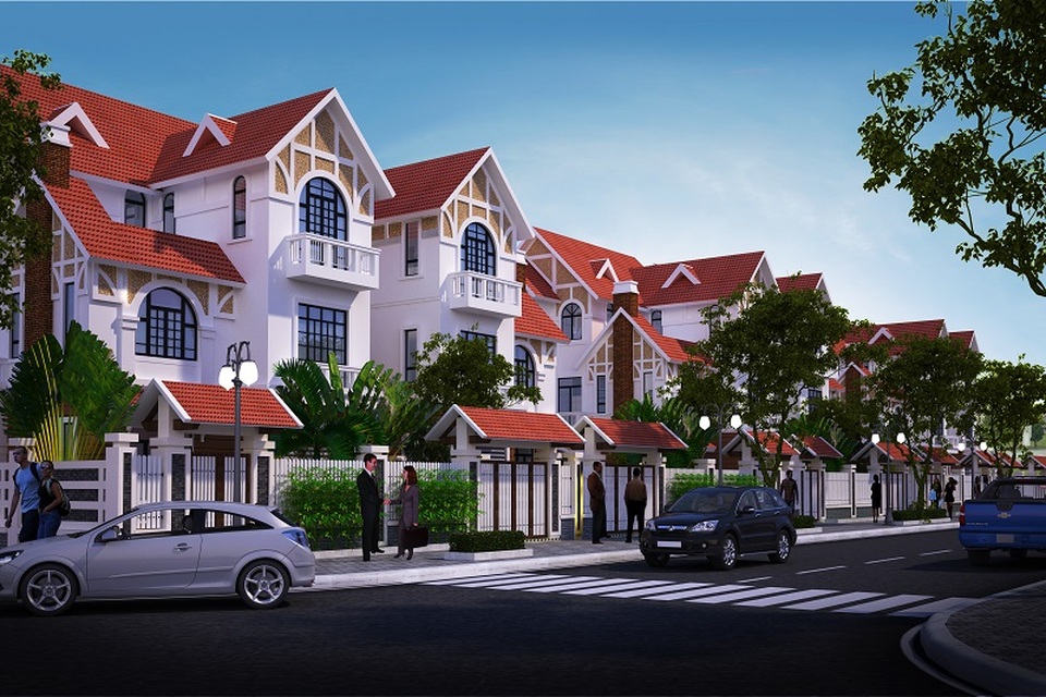 Đại lộ Thăng Long: Tâm điểm mới thị trường BĐS - 2 The Green Daisy thuộc quần thể The Green Manor rộng 135ha