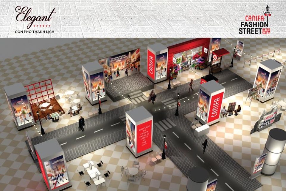 Con Phố Thời Trang Thanh Lịch - Điểm hẹn của tín đồ thời trang tinh tế - 2 Elegant Street sẽ tái hiện Con Phố Thời Trang Thanh Lịch tinh tế
