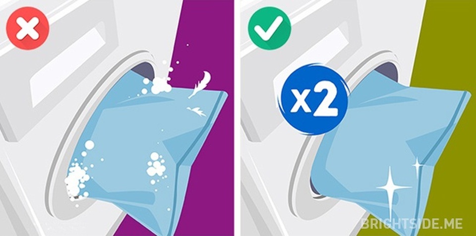 Những sai lầm thường gặp khi giặt áo quần - 2