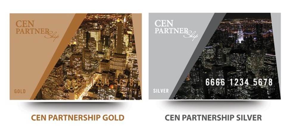 CENGROUP phát hành thẻ CEN PARTNERSHIP tri ân khách hàng TP.HCM - 2 Thẻ CEN PARTNERSHIP do CENGROUP phát hành