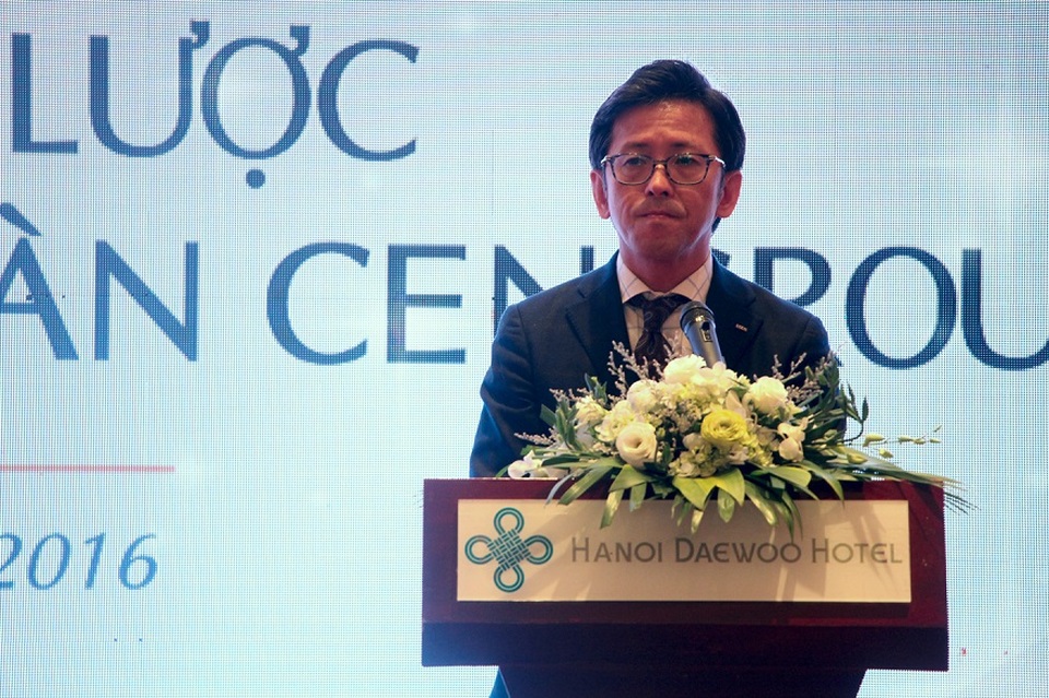 LIXIL & CENGROUP ký kết hợp tác chiến lược - 2 Ông Masahiko Hiramoto – Tổng GĐ LIXIL phát biểu tại Lễ kí kết