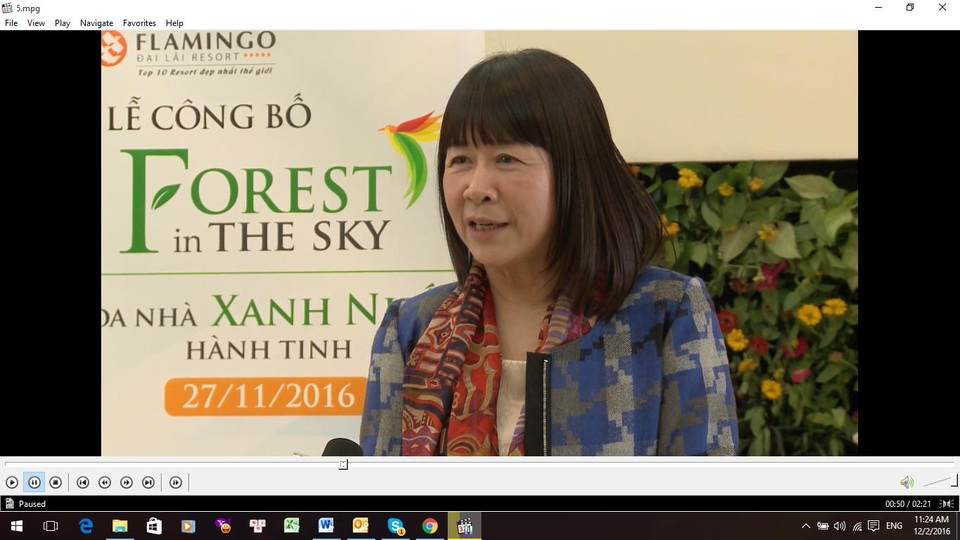 KTS Vũ Thu Hà: Forest In The Sky là bước đột phá về ý tưởng xây dựng - 2 Bà Vũ Thu Hà trả lời trên InfoTV về quyết định đầu tư tại Forest in the Sky