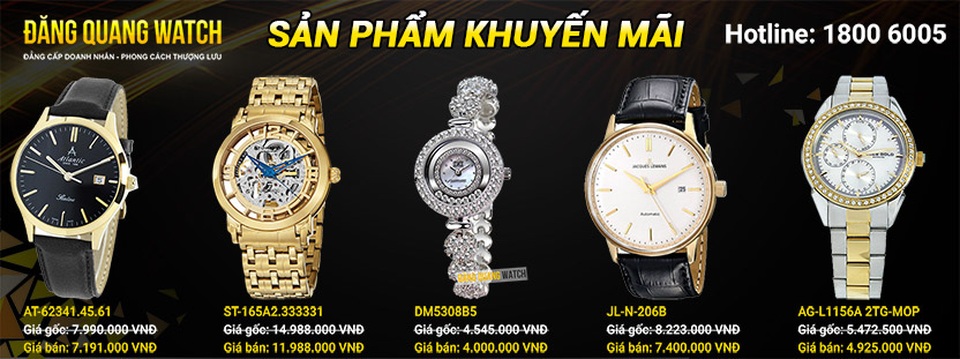 Đăng Quang Watch - Đẳng cấp doanh nhân – Phong cách thượng lưu