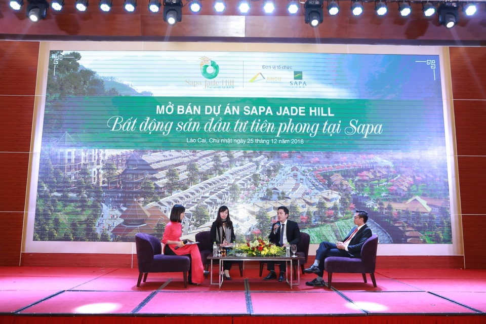 BĐS Sapa chờ thời cơ cân bằng cán cân “cung - cầu” - 2 Tọa đàm tư vấn đầu tư tại sự kiện mở bán dự án Sapa Jade Hill