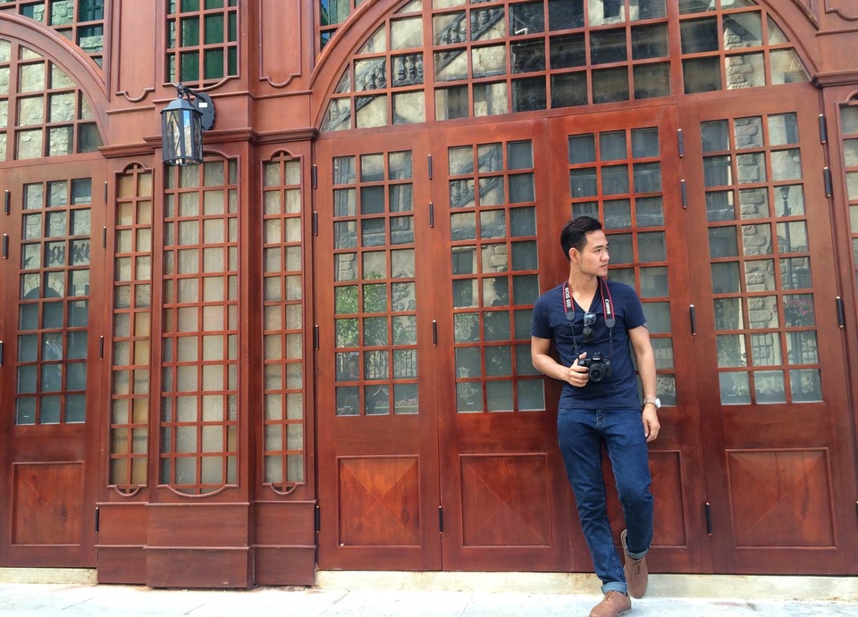 “Hái ra tiền” trên ứng dụng nhắn tin miễn phí cho di động - 3 Anh Phú đang rất hài lòng với cuộc sống hiện tại. Ảnh: NVCC