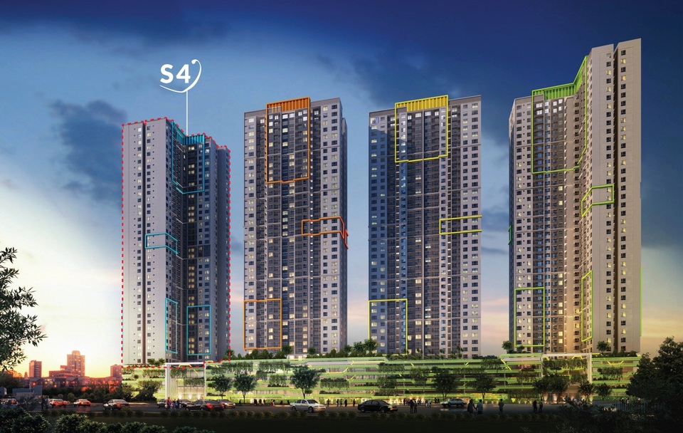 Á Hậu Thụy Vân làm đại sứ thương hiệu tòa S4 Seasons Avenue - 3 Vị trí tòa Sonata Premier (S4) tại Seasons Avenue